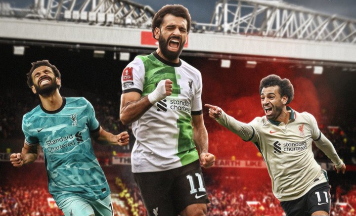 Mohamed Salah Sets Record with Goal Against Manchester United | yalla shoot live score english